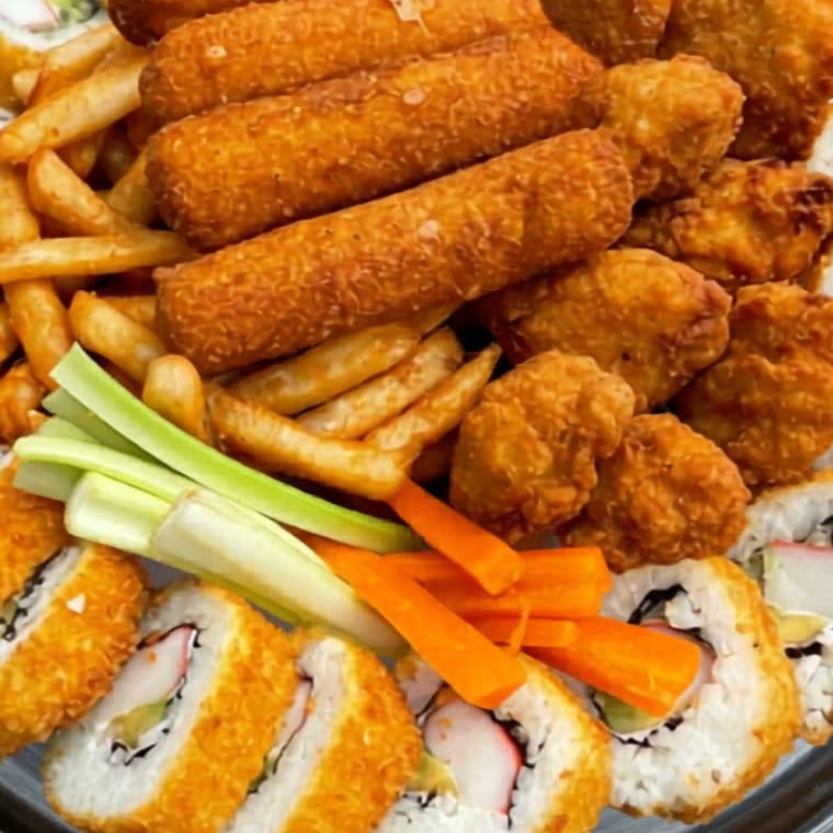 Botana variada para compartir en Tex Grill